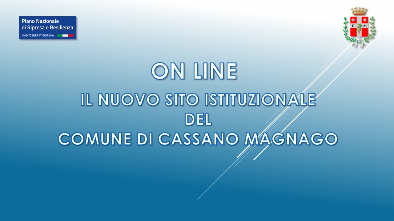 Annuncio sito PNRR Annuncio sito PNRR