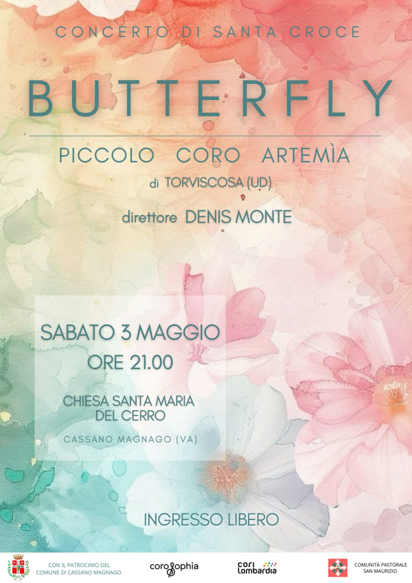 Locandina concerto Butterfly Locandina concerto Butterfly