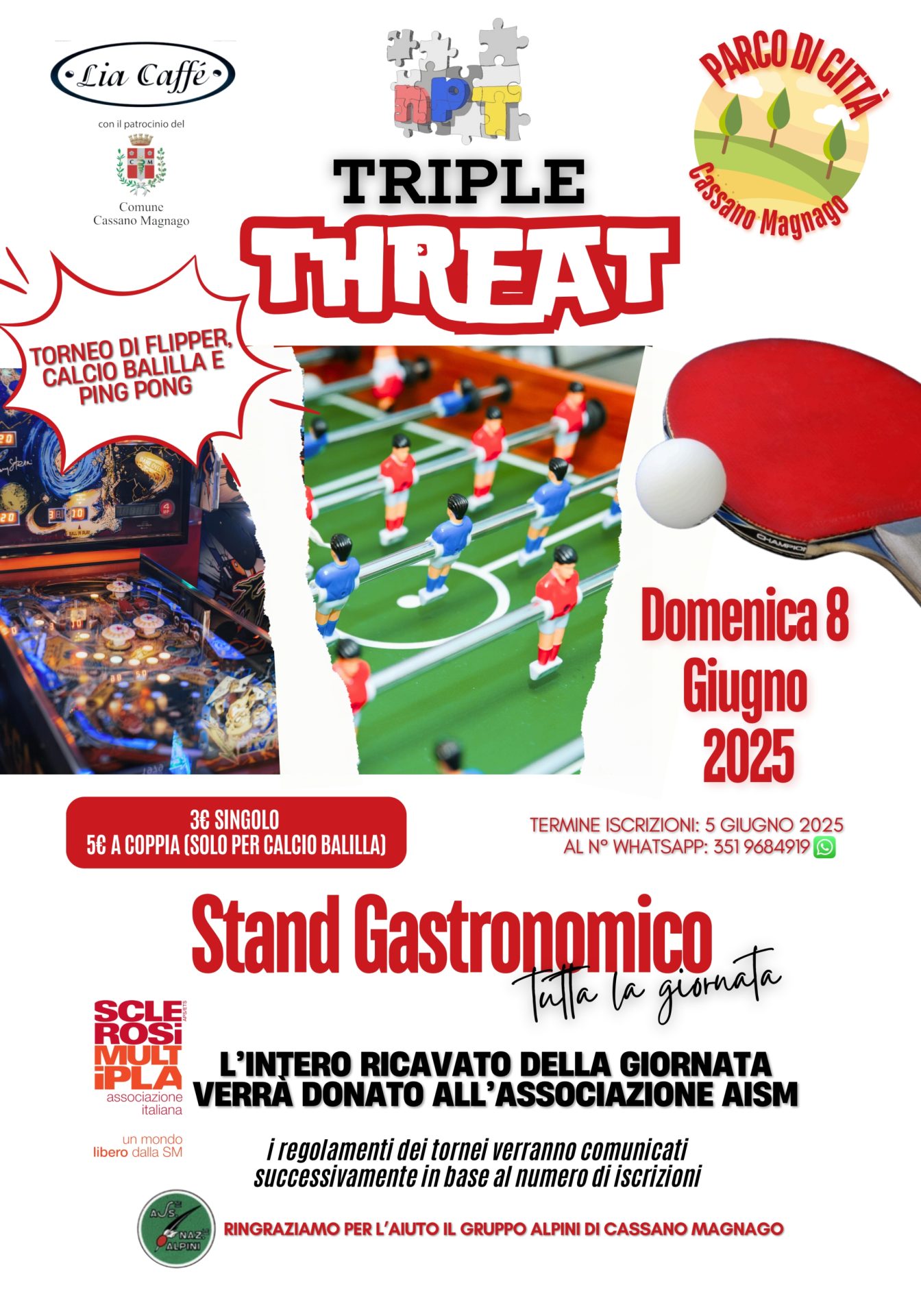 Locandina evento Triple Threat