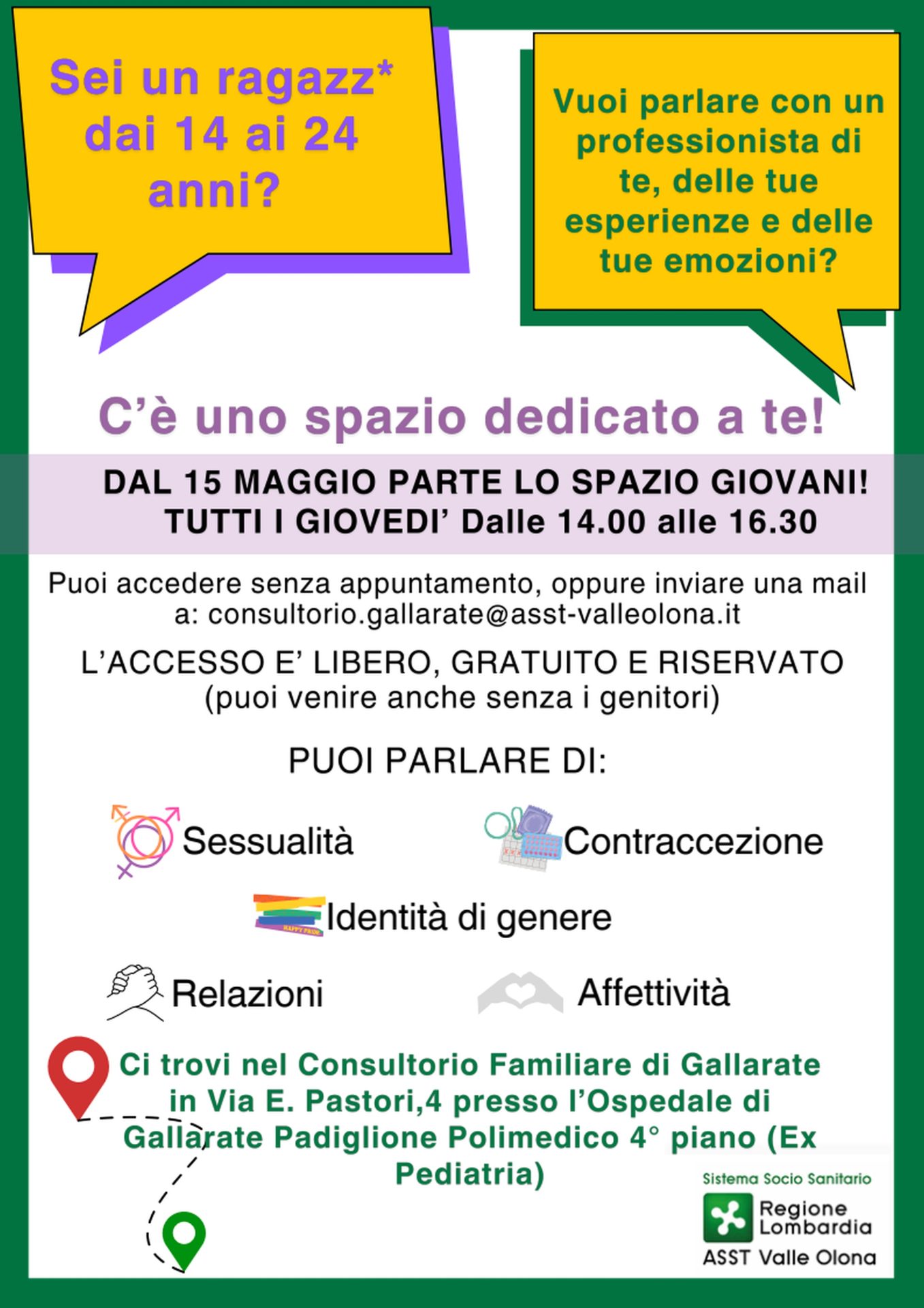 locandina spazio giovani locandina spazio giovani