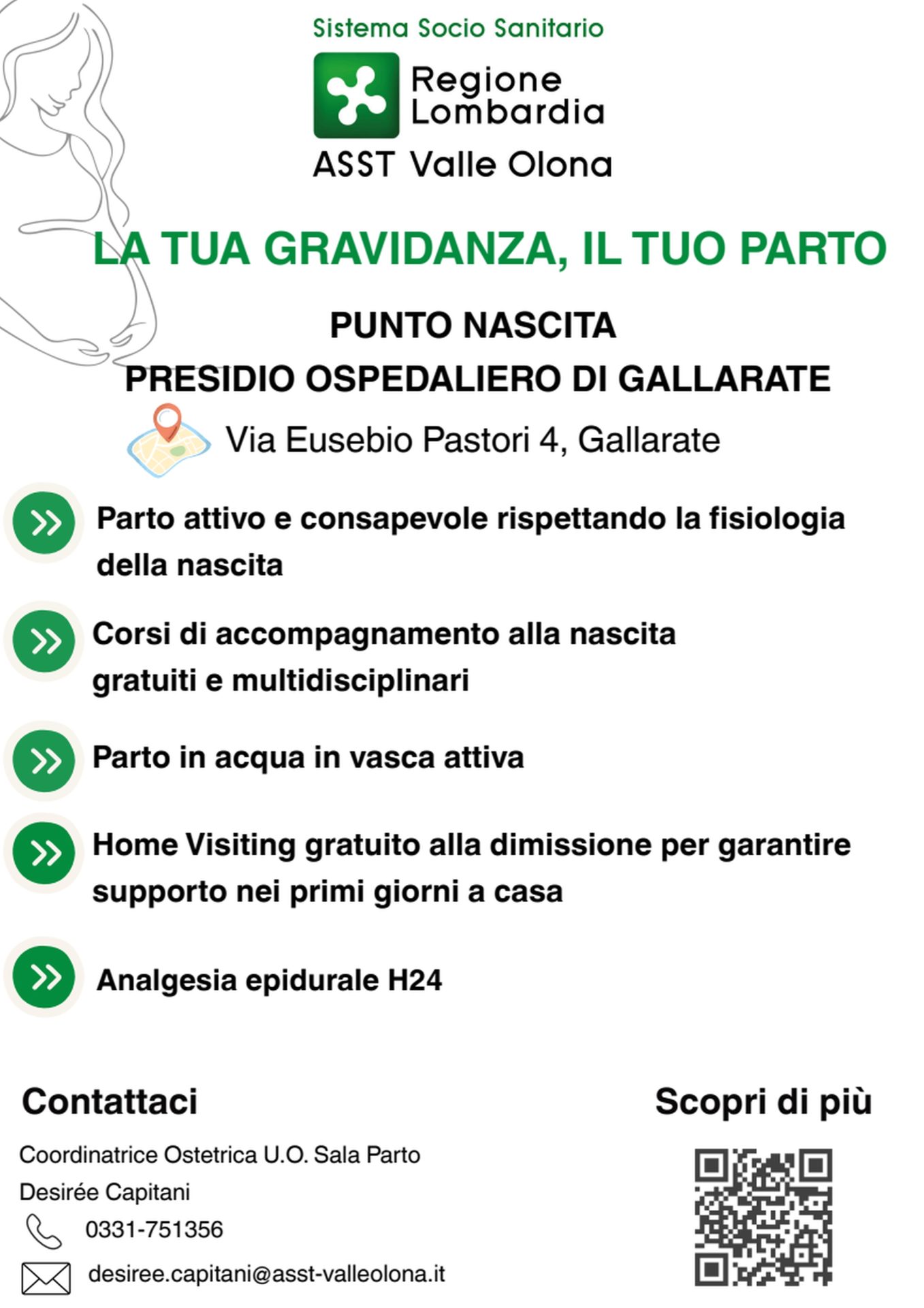 Punto nascita, presidio ospedaliero di Gallarate Punto nascita, presidio ospedaliero di Gallarate
