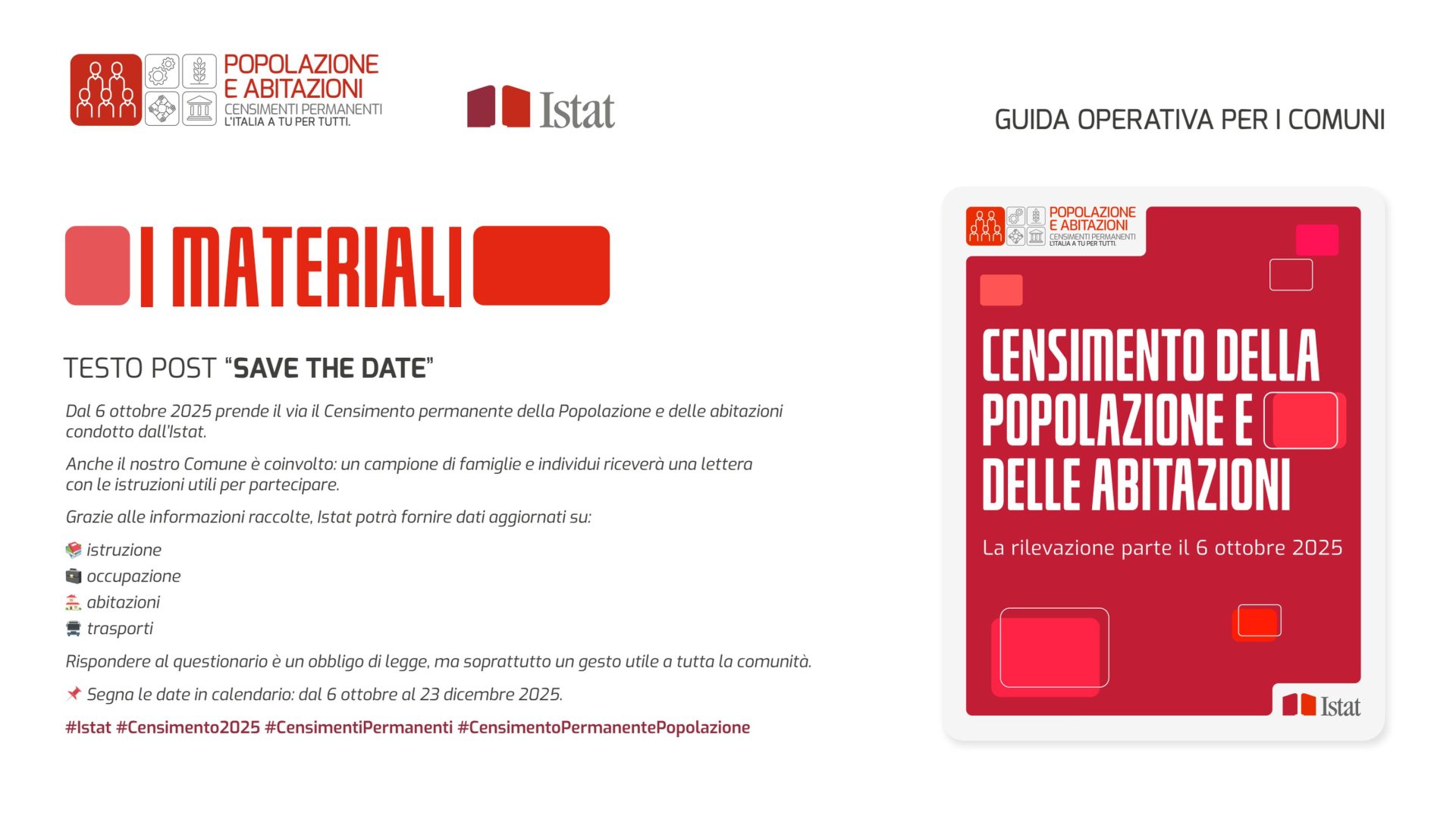 Censimento ISTAT Censimento ISTAT