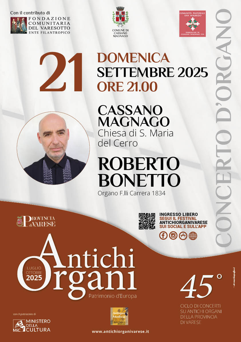 Locandina evento Organi Antichi Locandina evento Organi Antichi