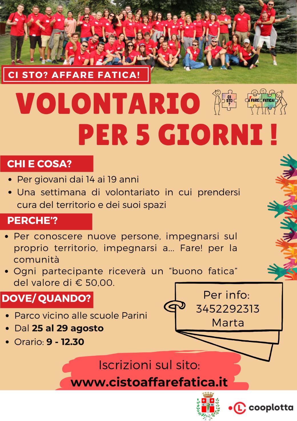 locandina ci sto affare fatica immagine
