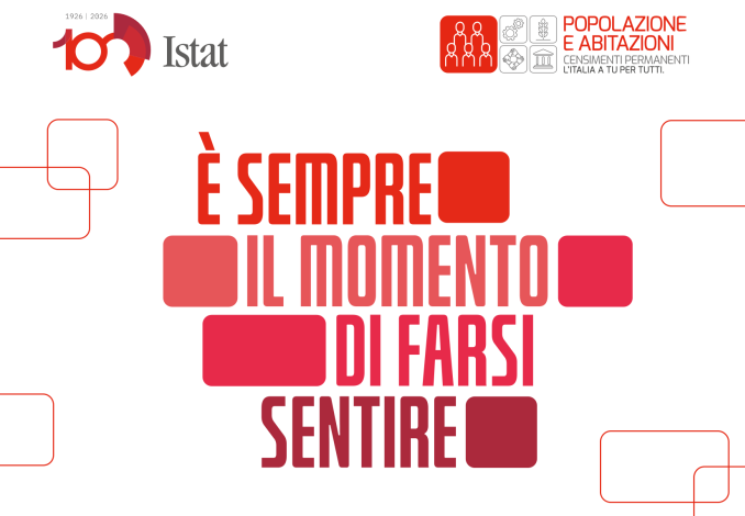 Locandina censimento permanente della popolazione e delle abitazioni