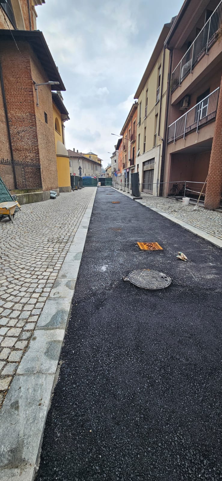 Lavori via San Giulio