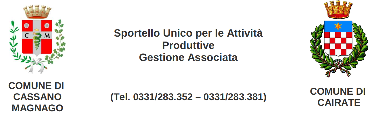 e associata comuni di Cassano Magnago e Cairate