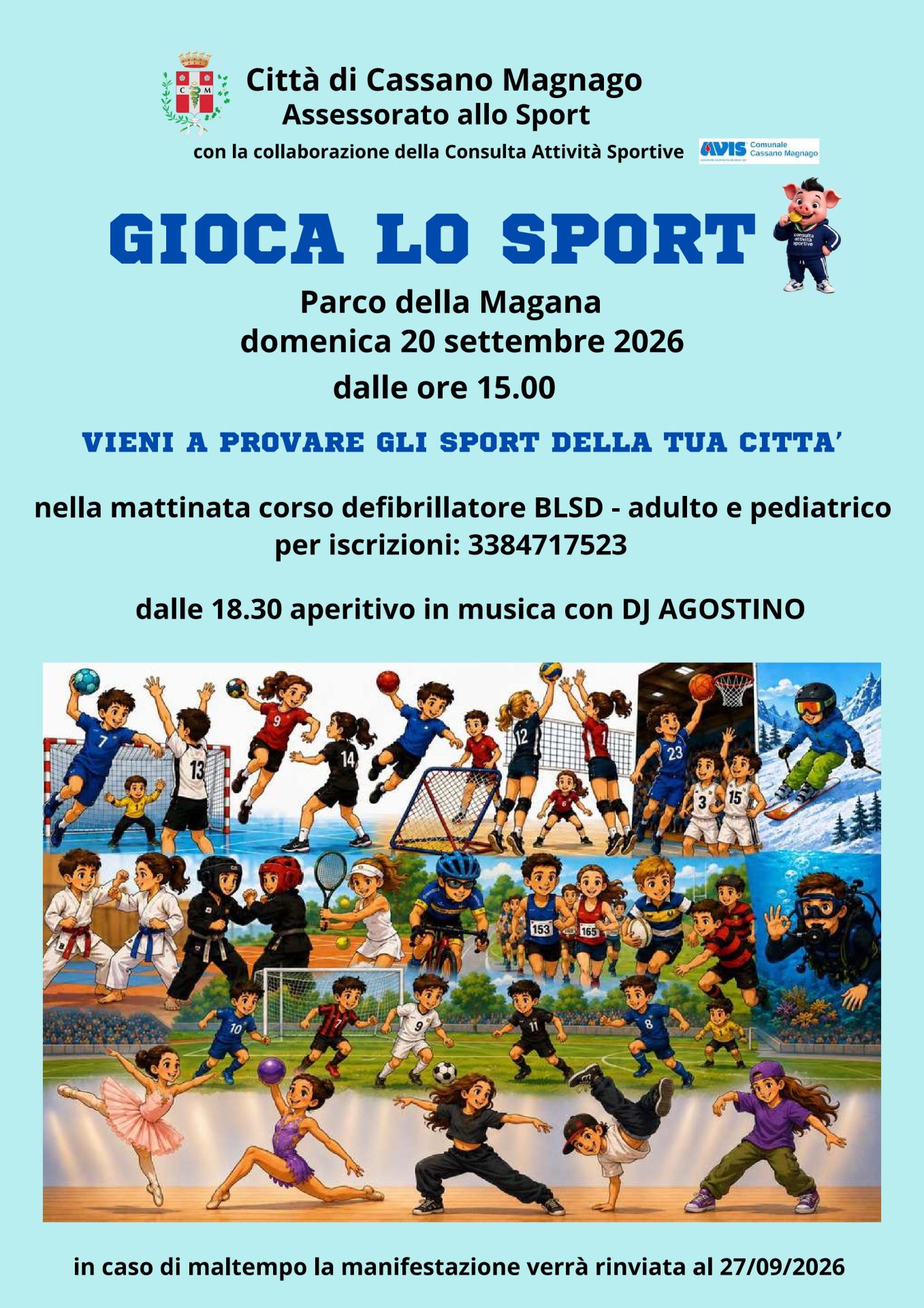 Manifesto Gioca Lo Sport 2026